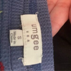 Umgee Blue Textured Top